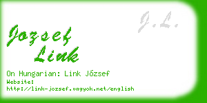 jozsef link business card